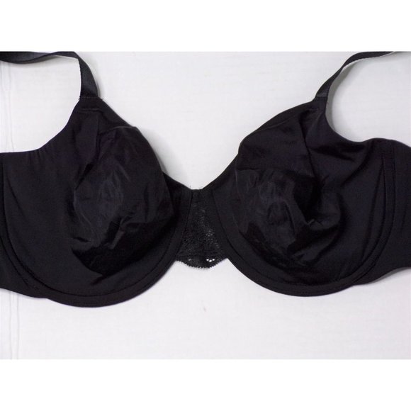 WACOAL Lace Impression Non-padded Seamless Underwire Bra #851257 Black 36DDD NEW - Picture 9 of 12